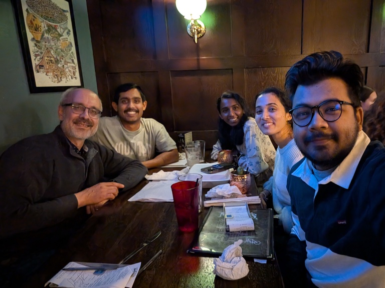 Celebrating Ruwini and Thumini’s successful completion of comprehensive exams.